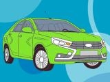 Spielen Russian cars coloring book now