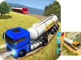 Spielen Oil tanker truck game now