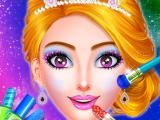 Spielen Princess dress up & makeover - color by number now