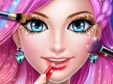 Spielen Mermaid dress up & makeover - color by number now