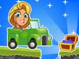 Spielen Princess rapunzel car racing adventure now