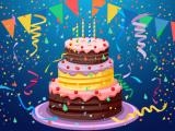 Spielen Birthday cake puzzle now