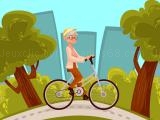 Spielen Happy bike riding jigsaw now