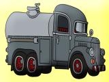 Spielen Tank trucks coloring now
