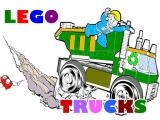 Spielen Lego trucks coloring now