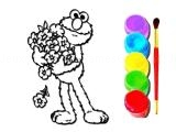 Spielen Elmo coloring book now