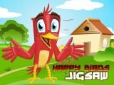 Spielen Happy birds jigsaw now