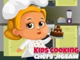 Spielen Kids cooking chefs jigsaw now