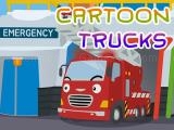 Spielen Cartoon trucks jigsaw now