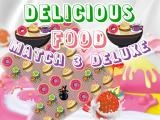 Spielen Delicious food match 3 deluxes now