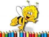 Spielen Maja the bee coloring book now