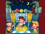 Spielen Cute little kids jigsaw now