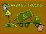 Spielen Garbage trucks - hidden trash can now