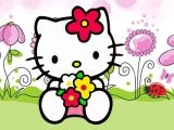 Spielen Hello kitty jigsaw now