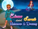 Spielen Elena and sarah makeover and dressup now