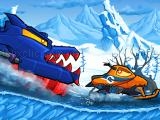 Spielen Car eats car: winter adventure now