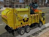 Spielen Garbage trucks jigsaw now
