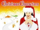 Spielen Christmas characters slide now