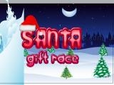 Spielen Santa gift bike race now